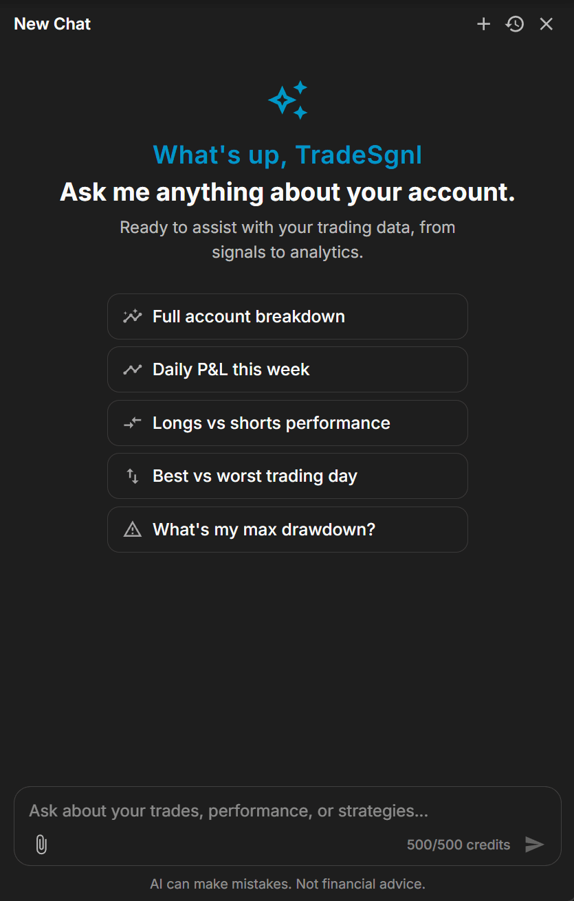 Sgnl AI Trade Assistant