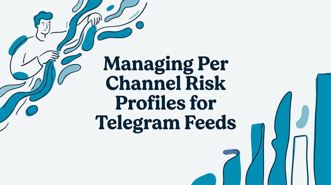managing per channel risk profiles for telegram feeds